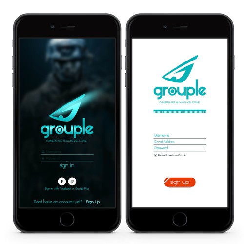 Grouple App Design