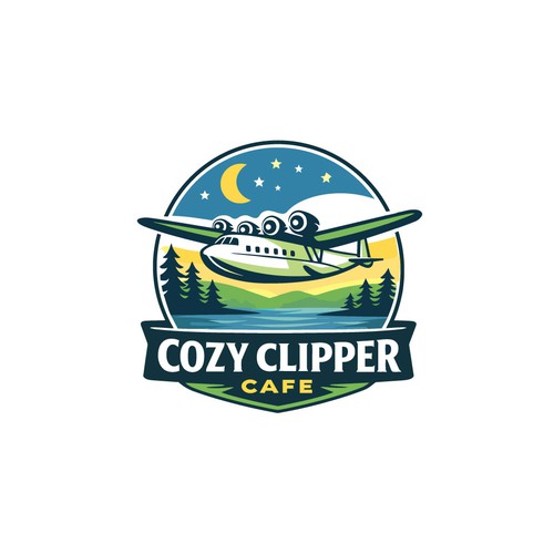 Cozy Clipper logo design