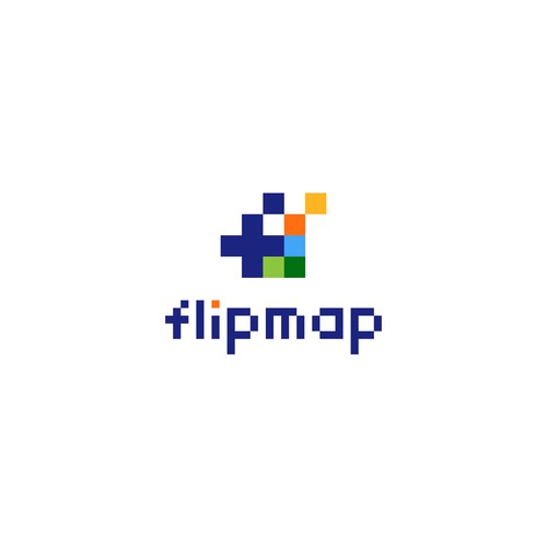 Pixel art logo