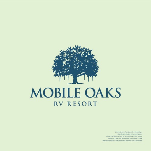 Sophisticated Logo concept for Mobile Oaks