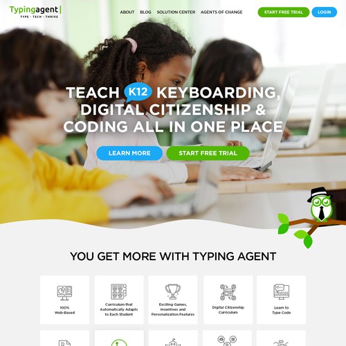 Kids' Learning Website