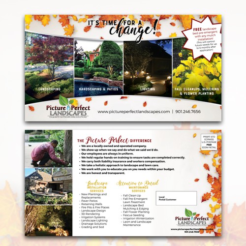 Picture Perfect Landscapes Fall Postcard