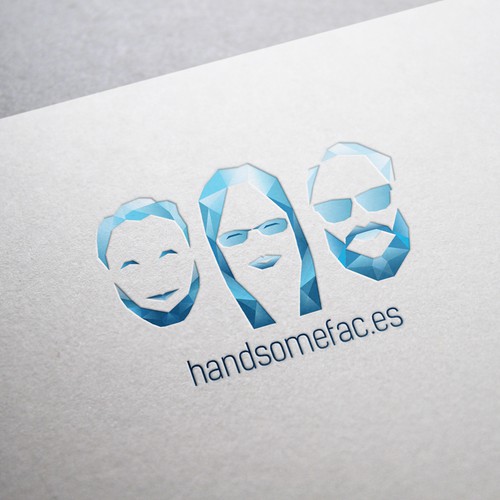 Create a cool tech company logo featuring diverse faces!