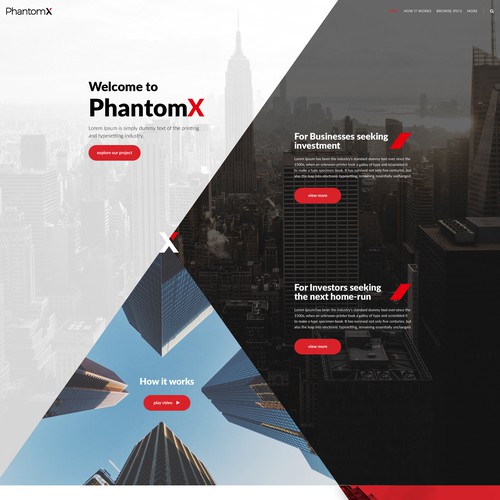 Landing page