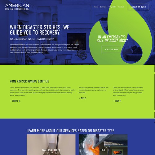 American Restoration Solutions Homepage