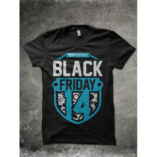 Shirt Design for a Black Friday Shopping Website