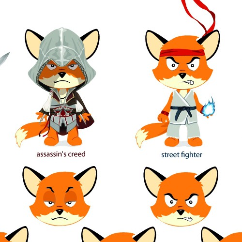 Create the Brand Mascot for Hitfox.com