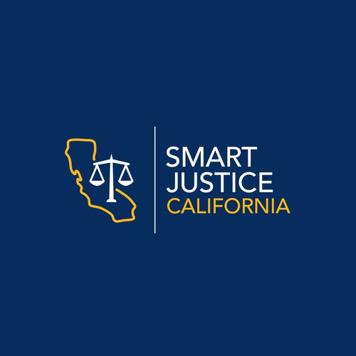 Runner-up logo concept for an organization in California dealing with criminal justice. [October 2017]