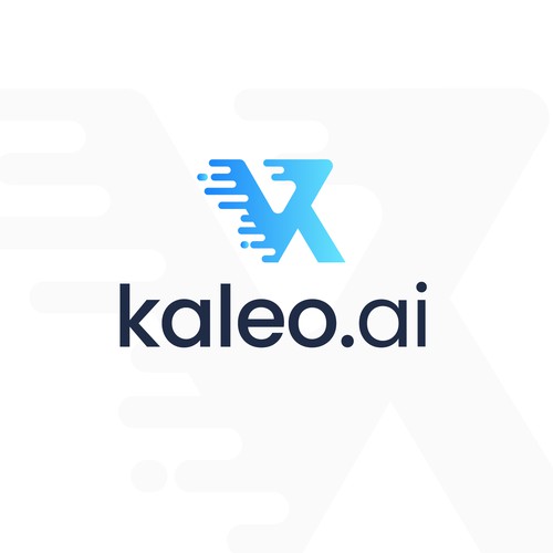 Modern logo concept for kaleo.io