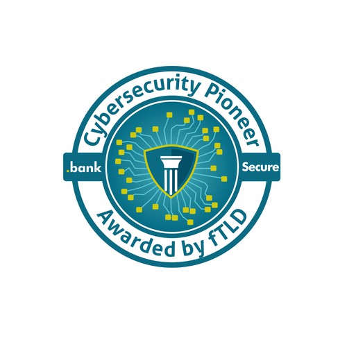 International Cybersecurity Banking Award Badge