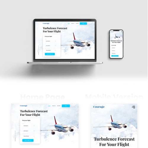 Design a Brand New Website helping people with the Fear of Flying!!!