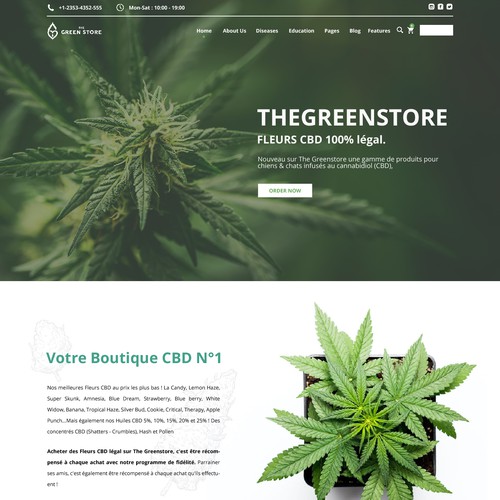 Cannabis website