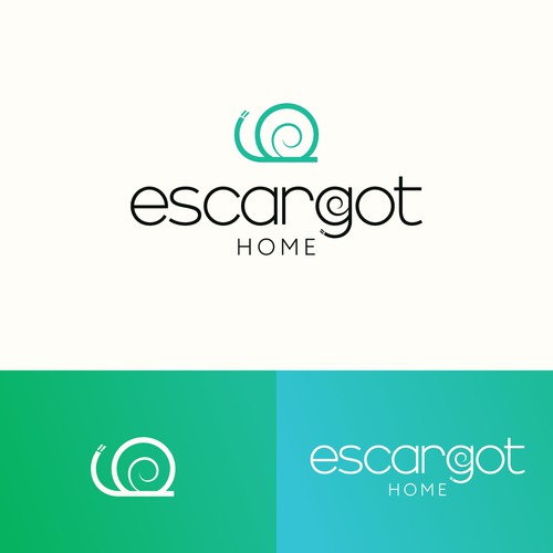 "Escargot Home" Logo
