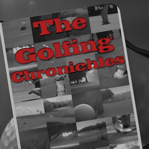 Create a Book Cover for short story fiction called The Golfing Chronicles