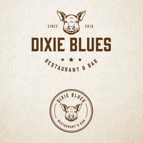 DIXIE BLUES LOGO DESIGN