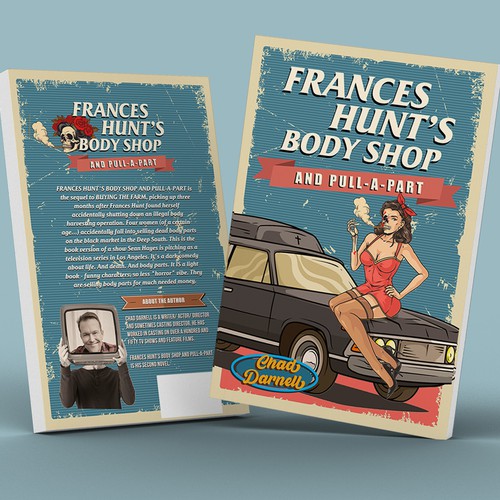 RETRO BOOK COVER