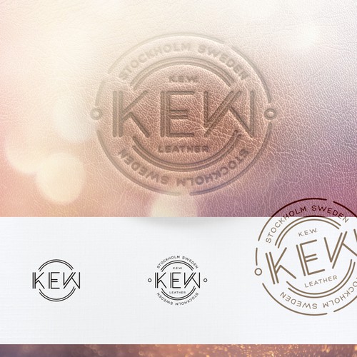 Create a leather bag logo!