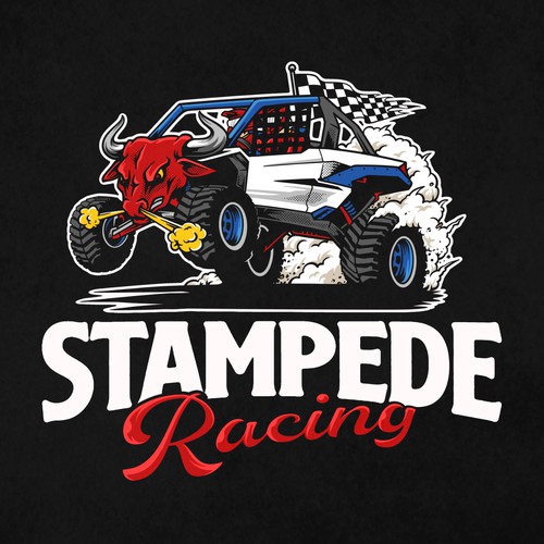 Logo Design for Stampede Racing Team