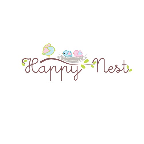 Create a beautiful illustration for Happy Nest!