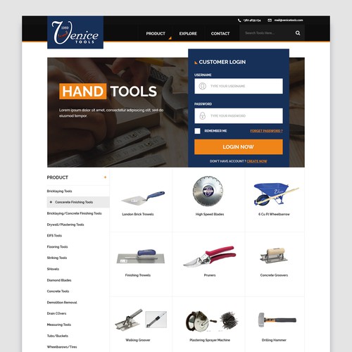 Hand Tools Website