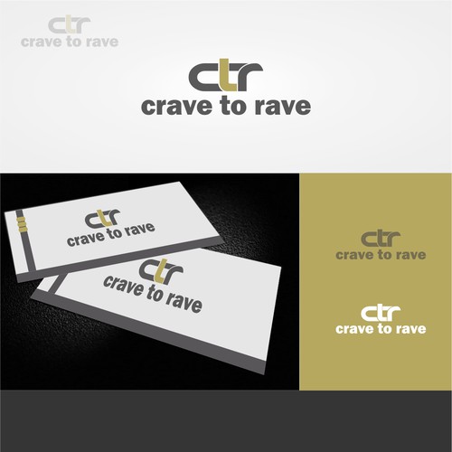 Create a fun and energetic Logo/Symbol for "Crave To Rave" (EDM/Rave website and clothing company)