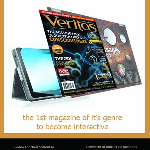 Create the next business or advertising for VERITAS Magazine