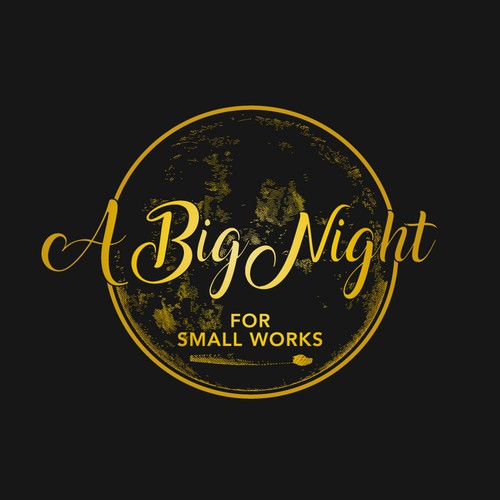 Logo for A Big Night for Small Works