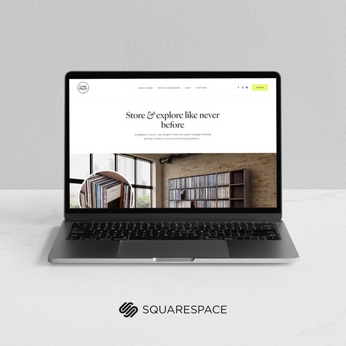 LongPlayer | Squarespace Website Design & Development