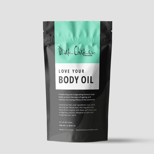 Packaging Re-Design for Black Chicken Remedies