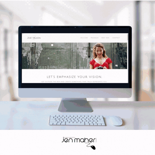 One Page Website - DIY with Help!