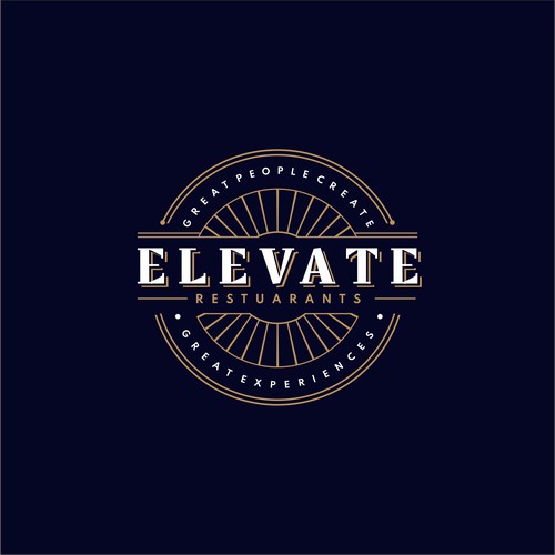 Logo for resturaunt ELEVATE
