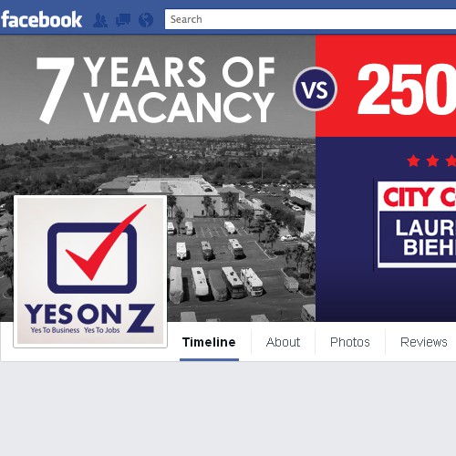 Facebook Banner for Political Campaign