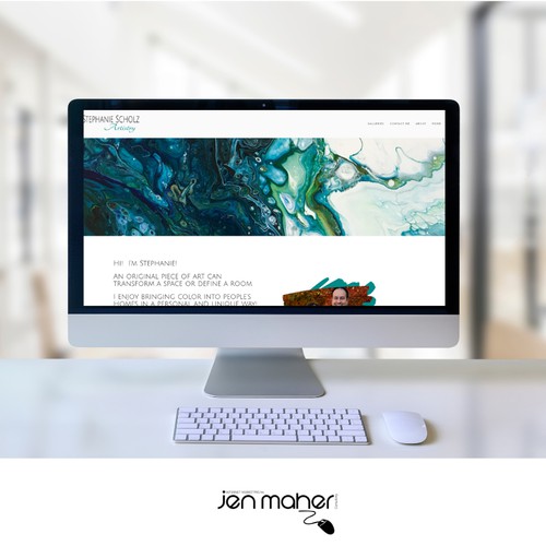 Artist - Full Squarespace Design 
