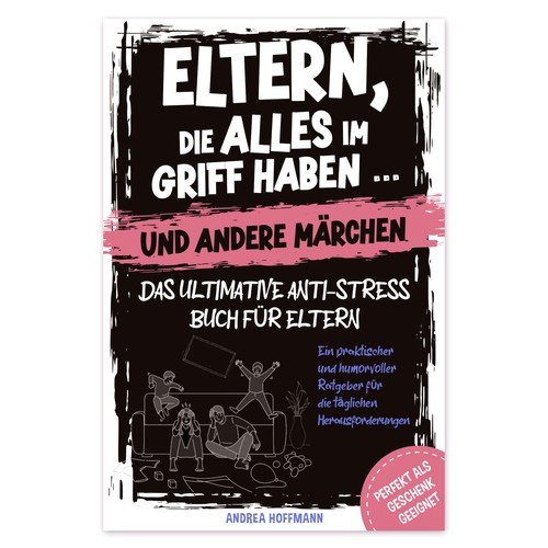 Funny book about stressed parents