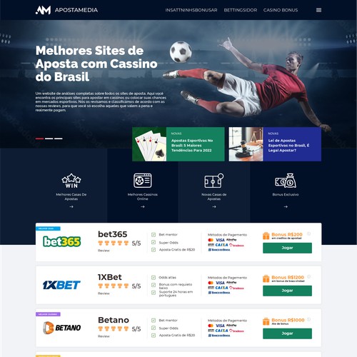 ApostaMedia Homepage by FA Design Idea