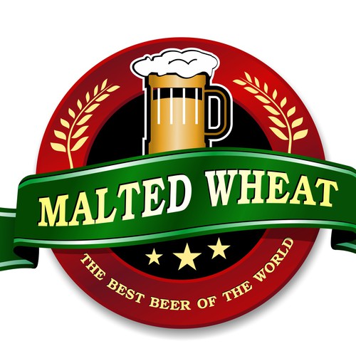 logo for malted wheat