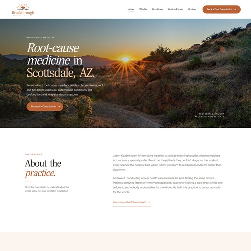 Breakthrough Medicine — Modern Functional Medicine Website