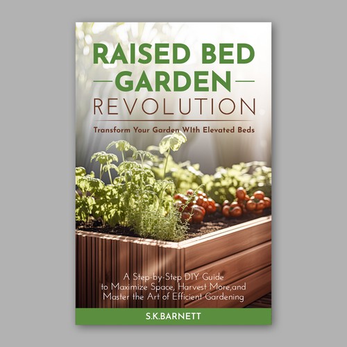 Book cover for gardening concept