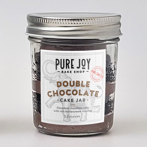 Logo and labels for Bake Shop