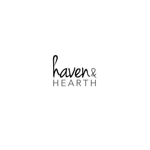 Simple logo concept for Haven & Hearth