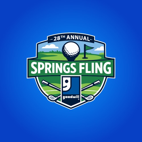 Logo Design For 28th Annual Springs Fling