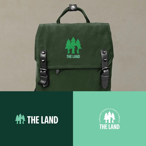 Bear in Forest Logo Concept