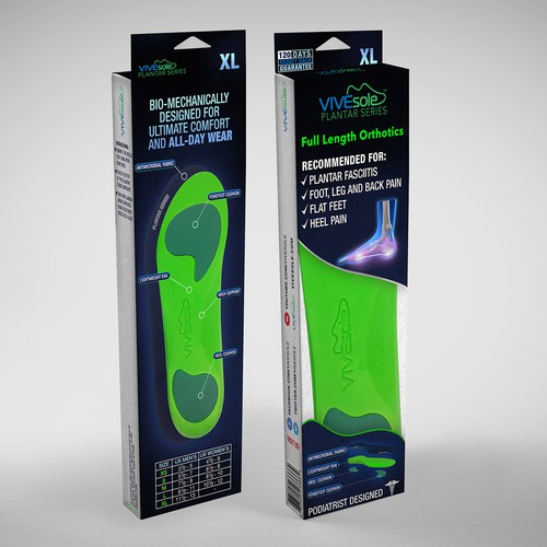 VIVEsole Insole Packing