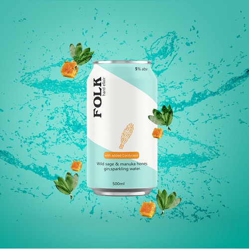 Packaging Design for a drink company