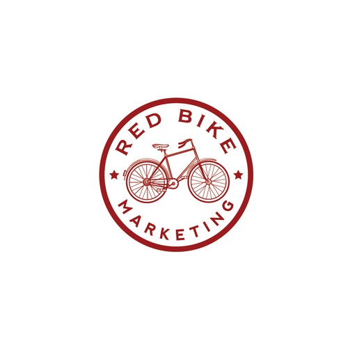 Red bike marketing