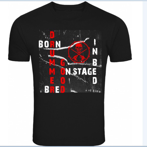 Drummer t shirt 1