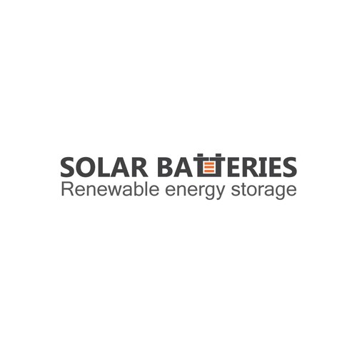 Create an inspirational logo design for cutting edge brand - "Solar Batteries".