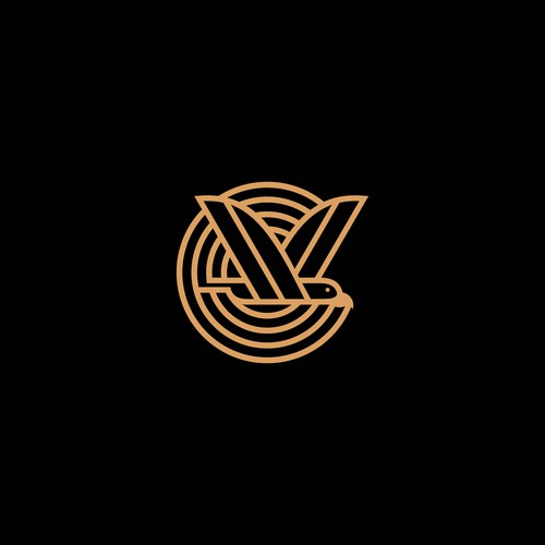 Iconic v and bird concept. For sale: contact me if you are interested.