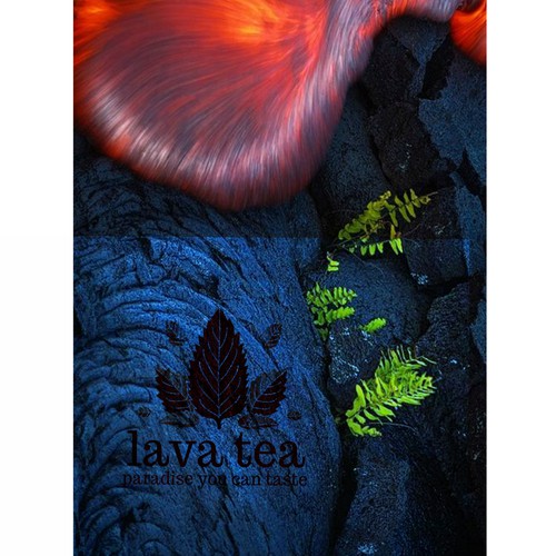 Lava tea logo art