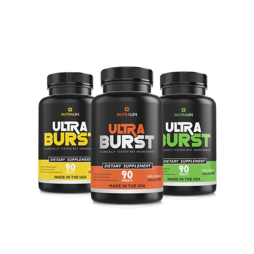 Dietary Supplement Label Design